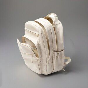 🎒 Huo Huo Cute Girls Backpack | White Travel & School Daypack | Medium Size